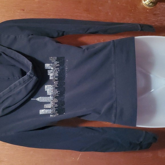 N.Y & Co. Hoodie with sequence - Picture 2 of 7